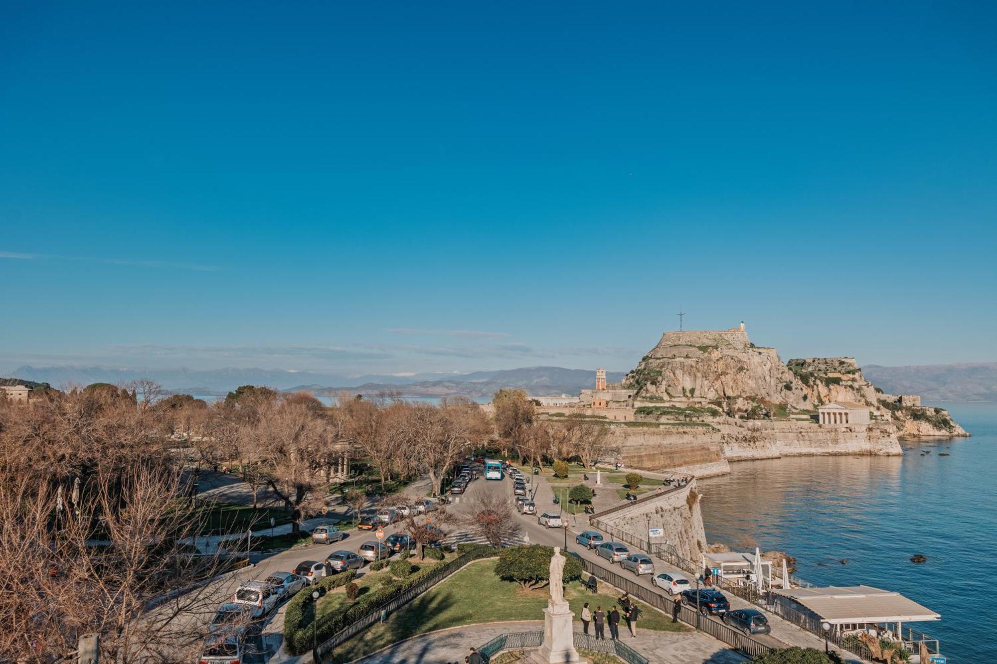 Old Fortress View Roof Top Apartment By Konnect Corfu  Exterior photo